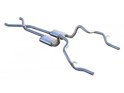 Pypes Violator Crossmember-Back Exhaust System with X-Pipe (70-74 Firebird)