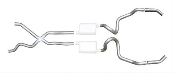 Pypes Ecklers Converter-Back Exhaust System with X-Pipe SGI10 (94-96 ...