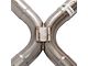 Pypes Crossmember-Back Exhaust System with X-Pipe (65-69 Biscayne; 65-70 Impala)