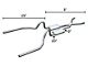 Pypes Race Pro Crossmember-Back Hybrid Exhaust System with X-Pipe (71-73 Mustang w/o Staggered Shocks)