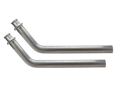 Pypes 2.50-Inch Exhaust Manifold Down-Pipes; 3-Bolt Style (67-72 Small Block V8 C10)