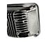 Quake LED Classic Tech Series 4x6-Inch LED Headlight with RGB Accent; Chrome Housing; Clear Lens (77-81 Firebird)