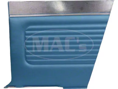 Quarter Trim Panels - Falcon Futura 2-Door Hardtop - MediumBlue L-1761