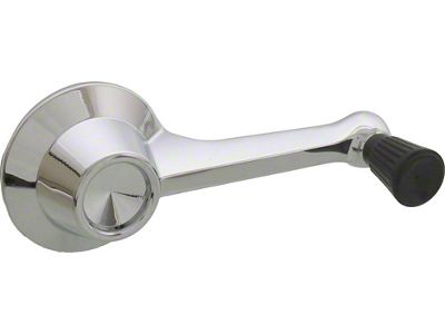 Quarter Window Crank Handle, chrome knob