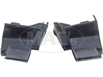 Quarter Window Front Lower Corner Seals - 2 Door Hardtop