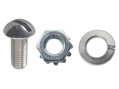 Radiator Apron/Splash Shield Screw Kit - Stainless Steel - 10 Pieces - Ford