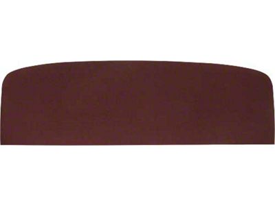 Rear Window Package Tray - 2 Door Hardtop - Dark Red