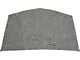 Rear Window Package Tray Insulation - Ford 2 Door Hardtop