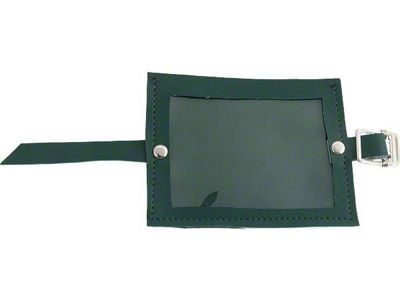 Registration Holder/ Vinyl/ Green/ 3-3/4 X 5