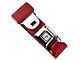 RetroBelt 2-Point Lap Belt with Starburst Push-Button Buckle and Hardware Kit; 75-Inch Long (Universal; Some Adaptation May Be Required)