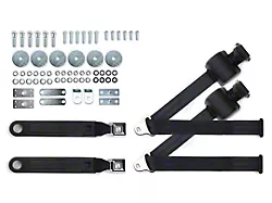 RetroBelt 3-Point Retractable Lap and Shoulder Seat Belts with Push-Button Buckles for Bucket Seats (64-75 El Camino)