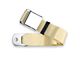 RetroBelt 2-Point Lap Belt with Chrome Aviation Style Buckle and Hardware Kit; 60-Inch Long (Universal; Some Adaptation May Be Required)