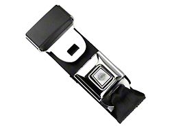 RetroBelt 2-Point Lap Belt with Starburst Push-Button Buckle and Hardware Kit; 60-Inch Long (Universal; Some Adaptation May Be Required)