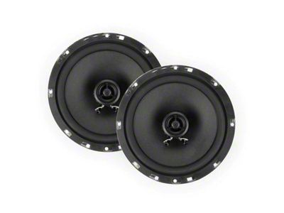 RetroSound 6.50-Inch Stereo Speakers with Neodymium Magnets; Front Door (73-77 Bronco)