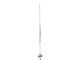 RetroSound Replacement Antenna with Fixed Mast; Chrome (73-96 Bronco)