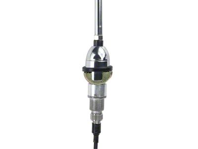 RetroSound Replacement Antenna with Semi-Collapsible Mast; Chrome (67-68 Camaro)