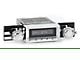 RetroSound RetroRadio Motor 2 Radio with Chrome Face, Chrome Push Buttons, Installation Bezel and Knobs (73-86 Blazer; 75-85 C10, K10)