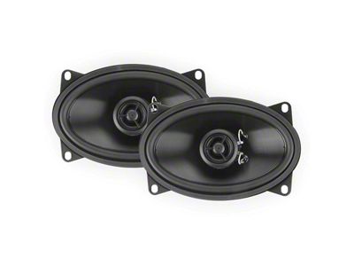 RetroSound 4x6-Inch Stereo Speakers with Neodymium Magnets; Kick Panel (68-82 Corvette C3)