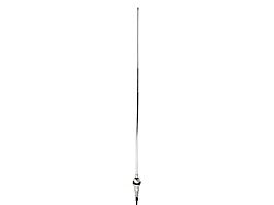 RetroSound Replacement Antenna with Semi-Collapsible Mast; Chrome (68-76 Corvette C3)