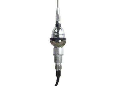 RetroSound Replacement Antenna with Fixed Mast; Chrome (60-63 Falcon)