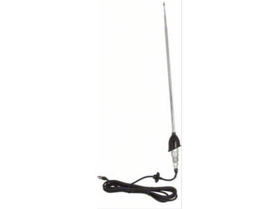 RetroSound Replacement Antenna with Semi-Collapsible Mast; Chrome (60-63 Falcon)