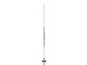 RetroSound Replacement Antenna with Fixed Mast; Chrome (72-76 Torino)