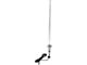 RetroSound Replacement Antenna with Semi-Collapsible Mast; Chrome (64-67 Mustang)