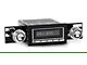 RetroSound RetroRadio Motor 1 Radio with Chrome Face, Chrome Push Buttons, Installation Bezel and Knobs (67-68 Mustang)