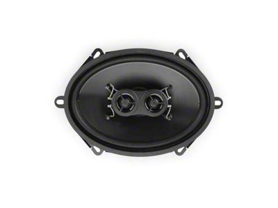 RetroSound 5x7-Inch Dash Speaker with Neodymium Magnet and Universal Mounting Bracket (68-79 Chevy II, Nova)