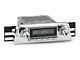 RetroSound RetroRadio Motor 1 Radio with Chrome Face, Chrome Push Buttons, Installation Faceplate and Chrome Knobs (61-63 Thunderbird)