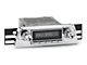 RetroSound RetroRadio Motor 4 Radio with Chrome Face, Chrome Push Buttons, Installation Faceplate, Chrome Knobs and SiriusXM Tuner (61-63 Thunderbird)