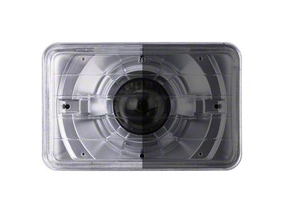 4x6-Inch Headlamp Protection Covers; Smoke