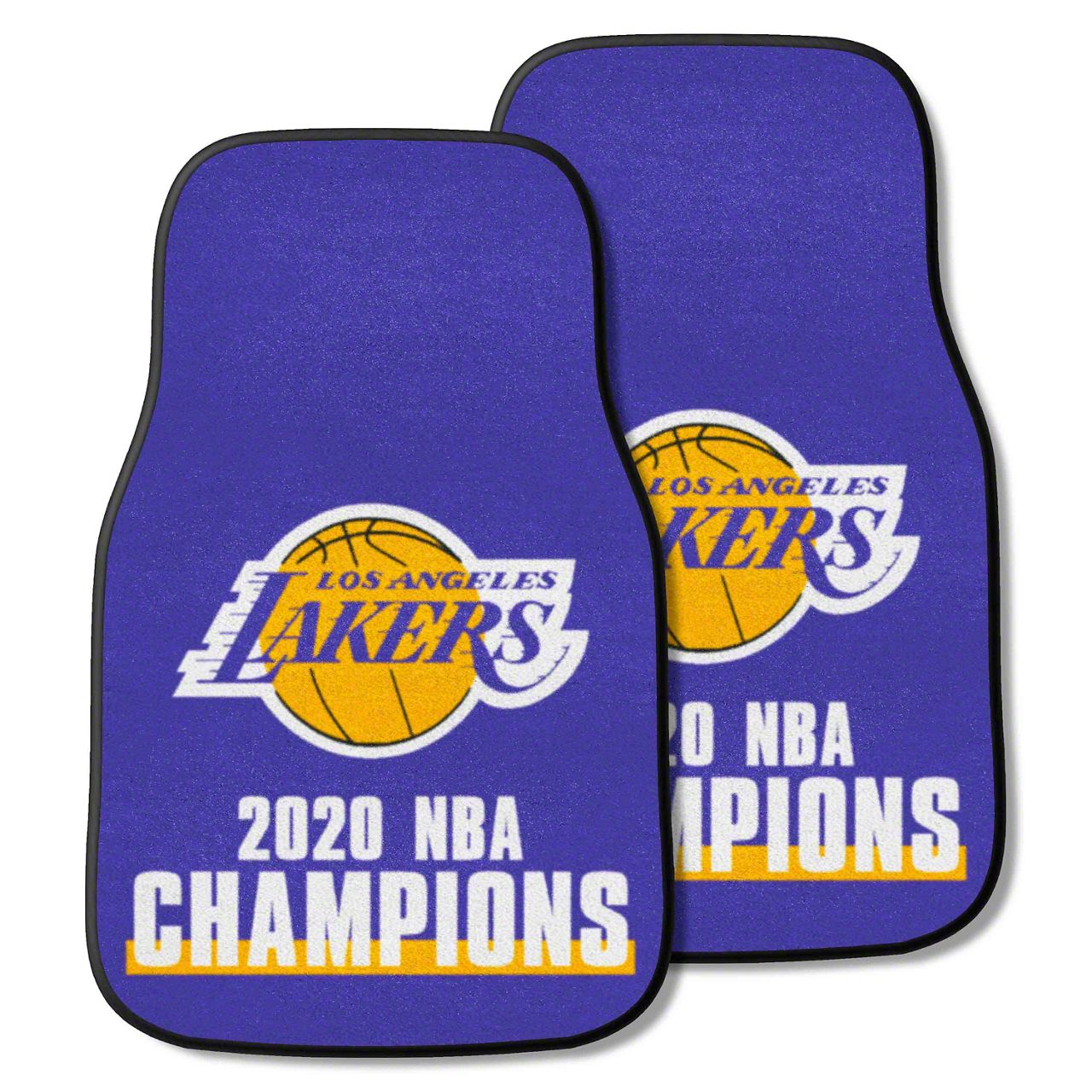 Ecklers Carpet Front Floor Mats with Los Angeles Lakers 2020 NBA ...