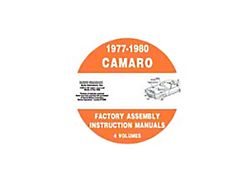 1977-1980 Camaro Factory Assembly Manual; 4 Volumes (CD-ROM)