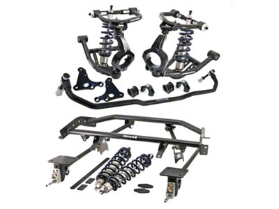 Ridetech HQ Series Complete Coil-Over Suspension System with Hub Spindles (67-69 Firebird)