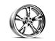 Ridler 606 Chrome Wheel; 17x7; 0mm Offset (67-69 Camaro)