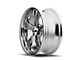 Ridler 606 Chrome Wheel; 17x7; 0mm Offset (67-69 Camaro)