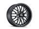 Ridler 607 Matte Black Wheel; 18x8; 0mm Offset (67-69 Camaro)