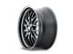 Ridler 607 Matte Black Wheel; 18x8; 0mm Offset (67-69 Camaro)