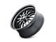 Ridler 607 Matte Black Wheel; 18x8; 0mm Offset (67-69 Camaro)