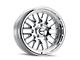 Ridler 607 Polished Wheel; 20x8.5; 0mm Offset (67-69 Camaro)