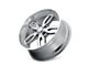 Ridler 608 Gloss Grey Milled Wheel; 18x8; 0mm Offset (67-69 Camaro)