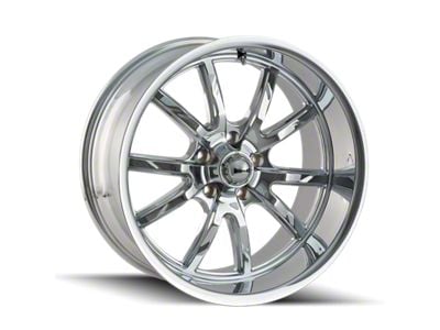 Ridler 650 Chrome Wheel; 15x7; 0mm Offset (67-69 Camaro)