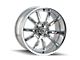 Ridler 650 Chrome Wheel; 15x8; 0mm Offset (67-69 Camaro)