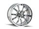 Ridler 650 Chrome Wheel; 20x8.5; 0mm Offset (67-69 Camaro)