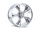 Ridler 695 Chrome Wheel; 22x9; 0mm Offset (67-69 Camaro)