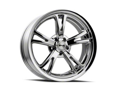 Ridler 606 Chrome Wheel; 17x7; 0mm Offset (70-81 Camaro)