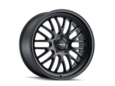 Ridler 607 Matte Black Wheel; 18x8; 0mm Offset (70-81 Camaro)