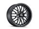 Ridler 607 Matte Black Wheel; 18x8; 0mm Offset (70-81 Camaro)