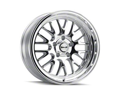 Ridler 607 Polished Wheel; Rear Only; 20x10; 0mm Offset (82-92 Camaro)